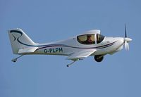 G-PLPM @ EGHP - Raising the gear shortly after getting airborne from rwy 21 at Popham. - by Keith Chilton