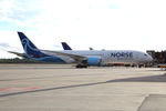 LN-FNE @ ENGM - LN-FNE at the gate in OSL