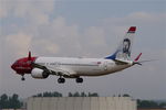 N131SL @ EGSH - Landing at Norwich. - by Graham Reeve