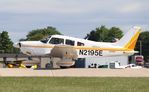 N2195E @ KOSH - Piper PA-28-181 - by Mark Pasqualino