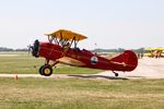 N8708 @ KGBG - At the Stearman Fly-in - by Glenn E. Chatfield