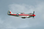 G-BSKP @ EGSU - RN201 (G-BSKP) 1945 VS Spitfire XlVe BoB Display Duxford - by PhilR