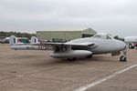 LN-DHY @ EGSU - WA123 (J-1196, LN-DHY) 1952 DH100 Vampire FB52 BoB Display Duxford - by PhilR