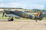 Z7015 @ EGSU - Z7015 (G-BKTH) 1939 Hawker Sea Hurricane lb BoB Display Duxford - by PhilR
