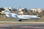 9H-RFAP @ LMML - Dassault Falcon 7X 9H-RFAP Albinati Aviation - by Raymond Zammit