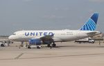 N851UA @ KORD - Airbus A319-131