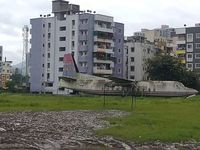 VT-EWD - It's in Pune in the premises of aeronautics engineering College - by Mustaqueem Inamdar