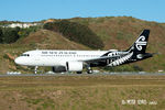 ZK-NHE @ NZWN - Air New Zealand Ltd., Auckland - by Peter Lewis