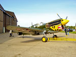 G-KITT @ EGSU - G-KITT (43-5802) 1943 Curtiss P-40M Warhawk '49' Duxford - by PhilR