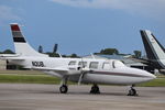 N2UB @ KFMY - Piper Aerostar parked on the Base Ops ramp at Page Field - by Donten Photography
