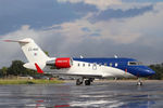 LX-RHC @ KRSW - Luxembourg Air Rescue Bombardier sits on the Private Sky Ramp at Southwest Florida International Airport - by Donten Photography