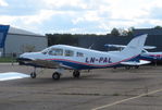 G-EGSX @ EGSX - Re-registered in July 2022 not repainted yet. Ex LN-PAL - by Chris Holtby