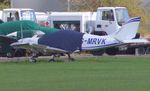 G-MRVK @ EGSX - Parked at North Weald outside the Vintage Aero hangar - by Chris Holtby