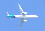 C-GOIR - 2022 Airbus A321 in Canadian Air Transat livery over Worthing in Sussex - by Chris Holtby