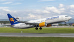 TF-ICN @ ENBR - T/O rwy. 17.