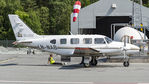 LN-NAB @ ENBR - Parked by the fuel pump.