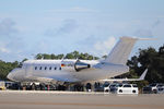 D-AFAG @ KRSW - Challenger 604 sits on the Private Sky ramp at Southwest Florida International Airport - by Donten Photography