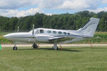 N421RP @ OSH - 1979 Cessna 421C, c/n: 421C0626, AirVenture 2022 - by Timothy Aanerud