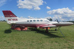 N678DB @ OSH - 1975 Cessna 421B, c/n: 421B0876, AirVenture 2022 - by Timothy Aanerud
