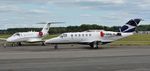 D-IOHL @ EGHH - At Technicair with D-IWIR - by John Coates