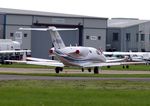 M-OUSE - Parked at Shoreham Airport, Sussex - by Chris Holtby