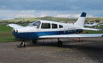 G-FTAG @ EGKA - Re-registered as G-FTAG still bears old reg. Supported on a tailstand & without prop.