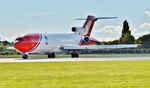 G-OSRA @ EGHH - Lining up on 08 - by John Coates