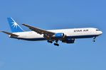 OY-SRU @ LGAV - Arrival of Star Air B763F in ATH - by FerryPNL