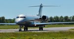 9H-VJL @ EGHH - Taxiing on arrival - by John Coates
