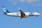 SU-GEL @ LGAV - Egyptair B738 landing in ATH - by FerryPNL