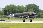 N15SJ @ KDOV - Douglas DC-3C Skytrain Second Chance  C/N 33049, N15SJ - by Dariusz Jezewski  FotoDJ.com