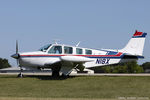 N18X @ KOSH - Beech A36 Bonanza  C/N E-1353, N18X - by Dariusz Jezewski www.FotoDj.com