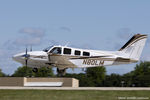 N80LM @ KOSH - Beech 58 Baron  C/N TJ-216, N80LM - by Dariusz Jezewski www.FotoDj.com