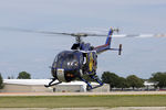 N154EH @ KOSH - MBB Bo-105CBS-4  C/N S-704  Chuck Aaron - Red Bull, N154EH