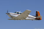 N201SA @ KOSH - Mooney M20J 201  C/N 24-0114, N201SA