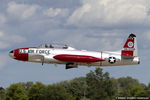 N133KK @ KOSH - Canadair T-33 Shooting Star Pearl 1  C/N T33-556, N133KK - by Dariusz Jezewski www.FotoDj.com