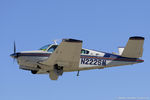 N222SM @ KOSH - Beech F35 Bonanza  C/N D-9958, N222SM - by Dariusz Jezewski www.FotoDj.com