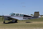 N423MD @ KOSH - Beech S35 Bonanza  C/N D-7454, N423MD - by Dariusz Jezewski www.FotoDj.com