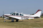 N733AC @ KOSH - Beech F33A Bonanza  C/N CE-499, N733AC