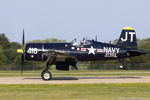 N713JT @ KOSH - Chance Vought F4U-4 Corsair  C/N 97143, N713JT