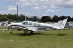 N1879L @ KOSH - Beech 58TC Baron  C/N TK-13, N1879L - by Dariusz Jezewski www.FotoDj.com