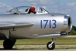 N1713P @ KOSH - PZL Mielec Lim-5 (MiG-17F)  C/N 1C1713, N1713P