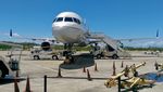 N34137 @ STT - United 752 at the gate in STT preparing for departure to EWR - by Mark Kalfas