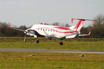 F-HETS @ LFRB - Raytheon Aircraft Company 1900D, Landing rwy 25L, Brest-Bretagne Airport (LFRB-BES) - by Yves-Q