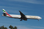 A6-EGE @ YPPH - Boeing 777-31H_ER cn 35597 Ln 957. Emirates A6-EGE 50th year titles rwy 21 YPPH 03 January 2022 - by kurtfinger