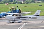 G-JMKE @ EGBJ - G-JMKE at Gloucestershire Airport.