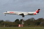 F-GRGH @ LFRB - Embraer EMB-145EU, On final rwy 25L, Brest-Bretagne airport (LFRB-BES) - by Yves-Q