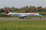 F-GRGD @ LFRB - Embraer ERJ-145EU, Take off run rwy 07R, Brest-Bretagne airport (LFRB-BES) - by Yves-Q