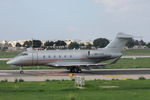  @ LMML - Bombardier Challenger 9H-VCQ VistaJet - by Raymond Zammit