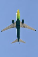 N607AS @ KPSP - Alaska Airlines N607AS Portland Timbers on approach to PSP. - by Mark Kalfas